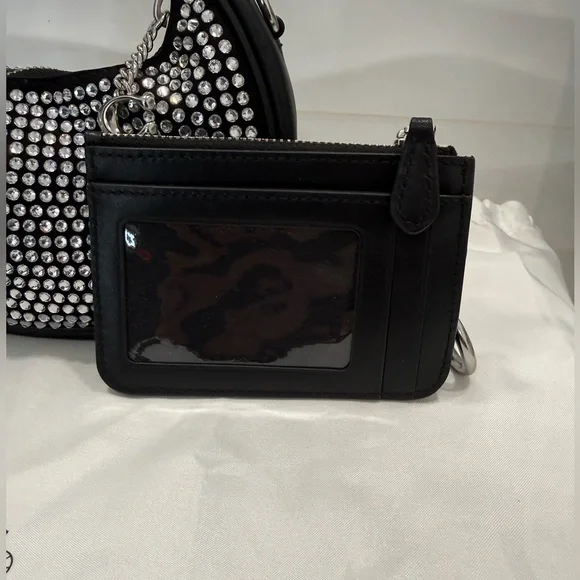 Coach Jonie Bag With Crystal & matching Crystal skinny id wallet - Picture 6 of 8